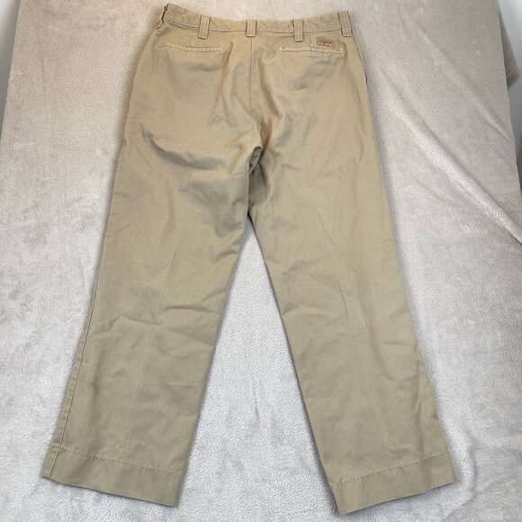Dickies Mens Work Pants 34 Tan Blend Cotton/Polyester - Picture 13 of 13